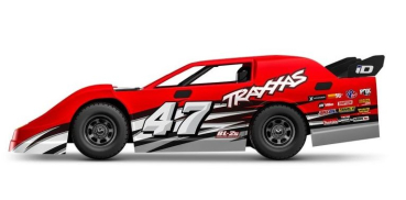 TRX104364-74-RED Slash Modified BL-2S rot 1/10 Dirt Oval Racer RTR Brushless